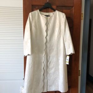 Albert Nipon sheath dress and long jacket